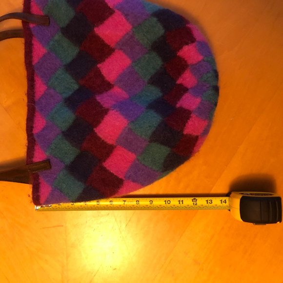 Handmade Felted Bag, Like New - Picture 2 of 8